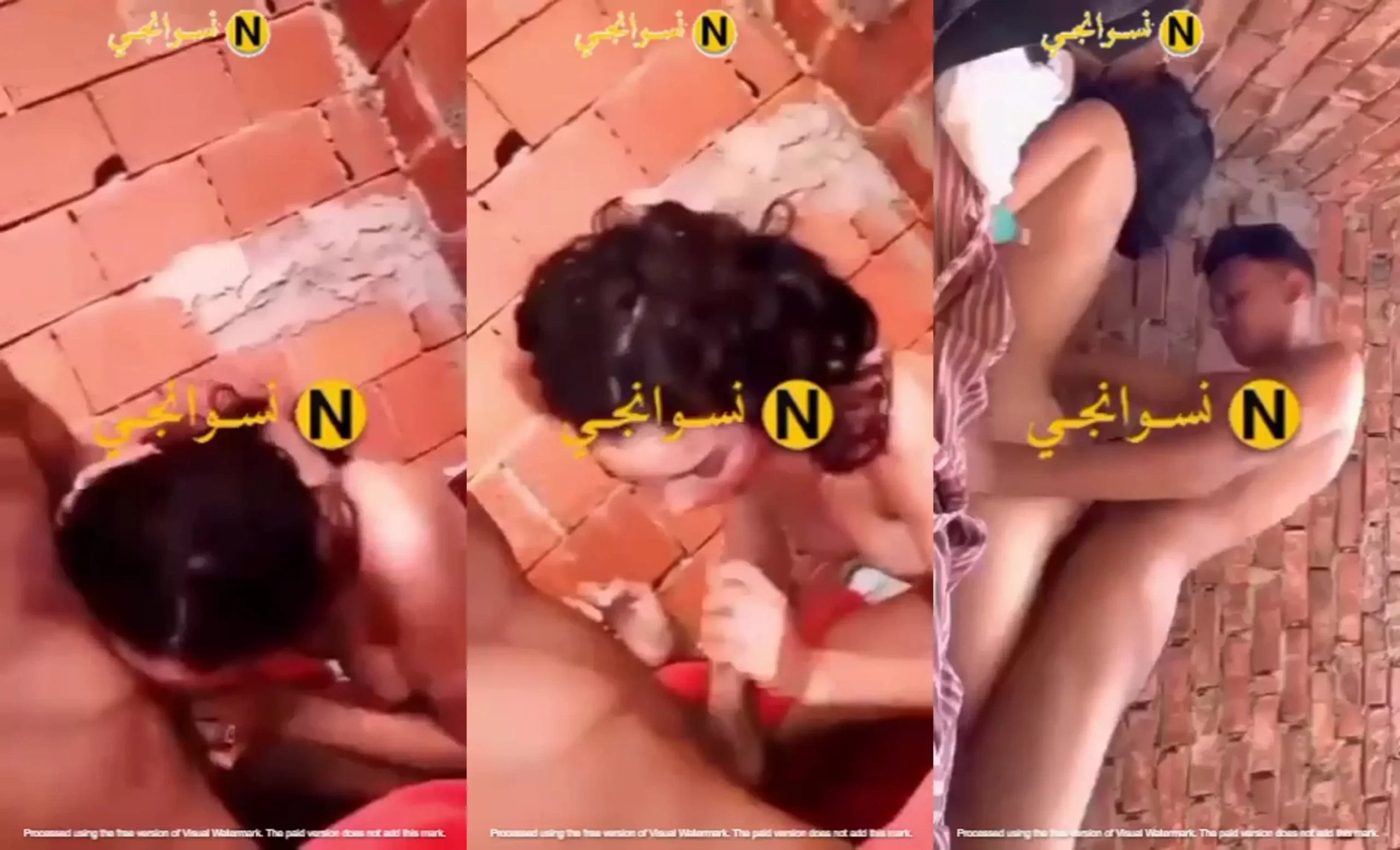 سرسجي فاجر ينيك جارته فوق السطح وتشرب لبنه