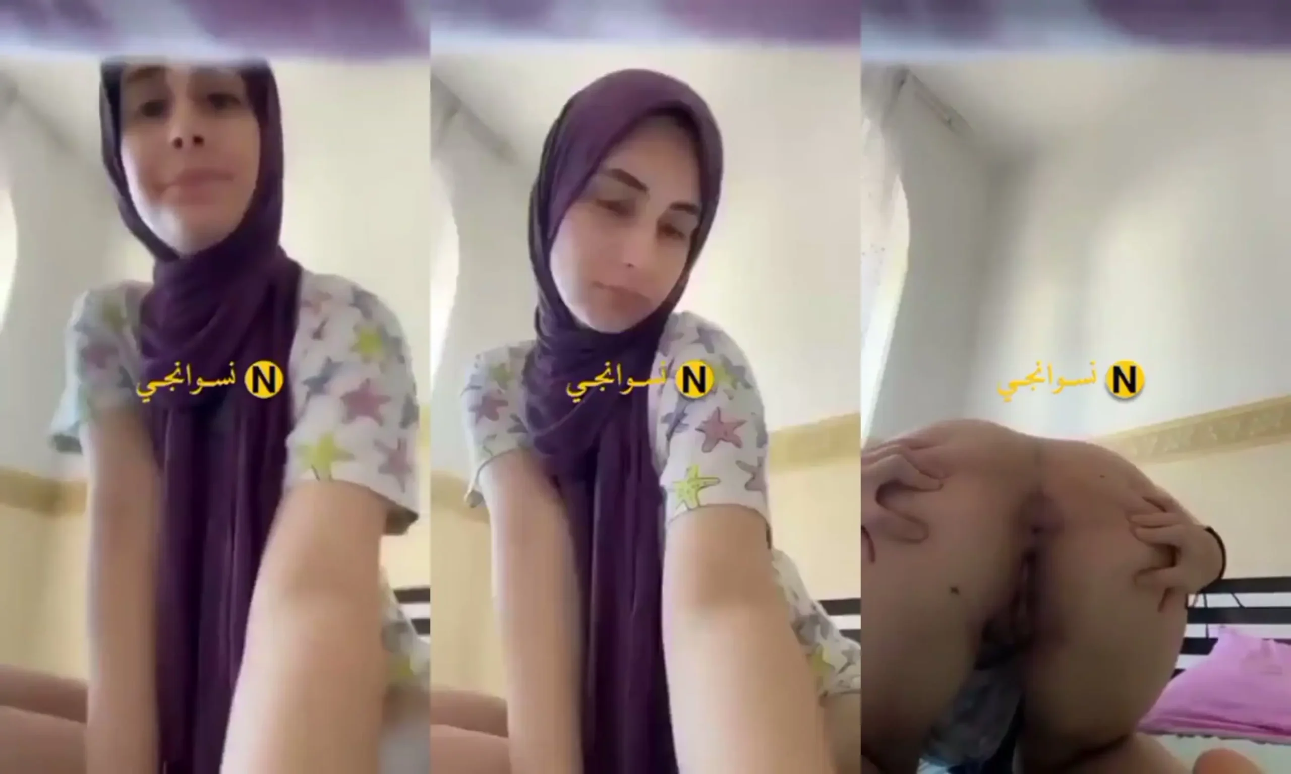 بنت كيوت مصرية تعرض طيازها البيضة في فيديو مشوق